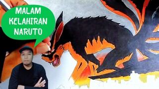 KYUUBI KURAMA MENGAMUK DI MALAM KELAHIRAN NARUTO UZUMAKI