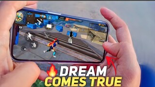 1 VS 3 HANDCAM IPHONE X 📲 SETTINGS ⚙️ HUD + SENSI +DPI [FREE FIRE HIGHLIGHTS] 😍