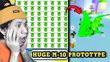 Buying And Opening Quest Eggs For Huge M-10 Prototype In Pet Simulator X