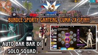 BUNDLE SPORTY GANTENG KEREN BANGET CUY SOLO SQUAD DI RANK AUTO 37 KILL !!!