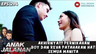 PAKAI GAUN NIKAH, REVA TERSENYUM DISAMPING BOY! - ANAK JALANAN