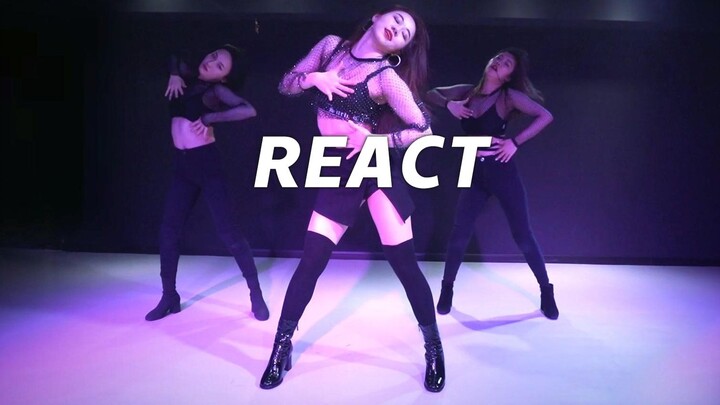 ฉันตื่นเต้นมาก Miaomiao คัฟเวอร์สุดเซ็กซี่ "REACT" [Pocket Dance]