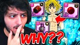 ROASTING THE FUNNIEST PAY TO WIN ACCOUNT I'VE SEEN!! | Seven Deadly Sins: Grand Cross