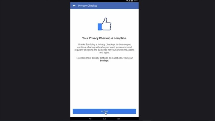 Tính năng mới của FB- Bảo vệ quyền riêng tư