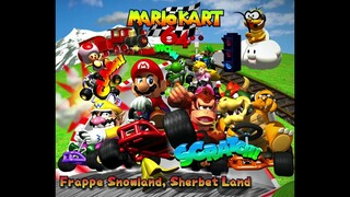 Mario Kart 64: Frappe Snowland, Sherbet Land HD