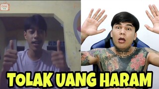 Tegas !!! Gogo Sinaga tolak uang haram || Prank Ome TV