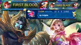 Angela bullying enemies and saving teammates!! | Mobile Legends Gameplay
