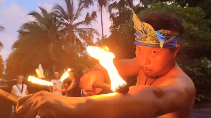 Fire Show Performance St. Regis Nusa Dua Bali | Atraksi Api
