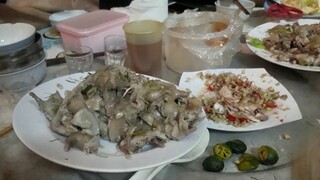 Mưa gió anh, em ăn. Đặc sản chuột đồng  thật tuyệt vời.