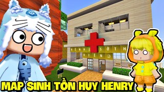 MEOWPEO KHÁM PHÁ MAP SINH TỒN KỲ LẠ CỦA HUY HENRY: BỂ BƠI CHO QUÁI VẬT TIỆM CẮT TÓC KÌ DỊ MINI WORLD