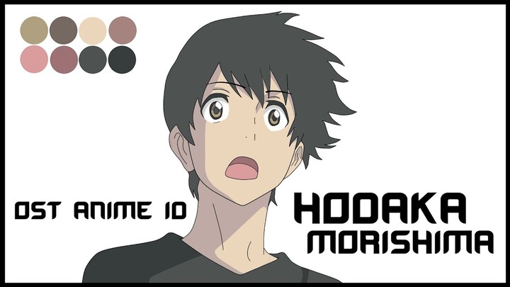 Menggambar Hodaka Morishima - Tenki no Ko (Anime Drawing) by OST ANIME ID