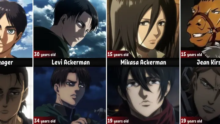 Attack On Titan Characters And Their Crushes Bilibili Attack On Titan Characters And Their Crushes Bilibili