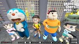 GTA 5 Mod - Biệt Đội Doremon Nobita Đi Giải Cứu 5 Anh Em Siêu Nhân Cuồng Phong