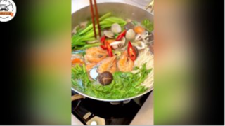 hướng dẫn nấu lẩu hải sản 3 #food