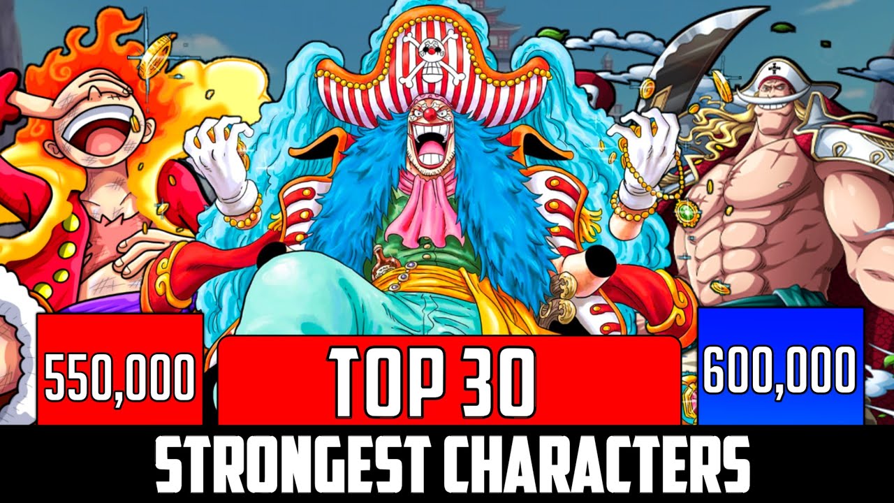The Top 30 STRONGEST One Piece Characters