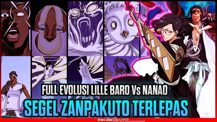 BLEACH Thousand Year Blood War Season 3 Episode 38 - SEGEL ZANPAKUTO! NANAO ISE VS LILLE BARO