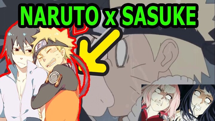 Naruto & Sasuke kisses 😱😱