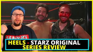 Heels - Starz Original Series Season Review - CM PUNK Returns AEW - Stephen Amell