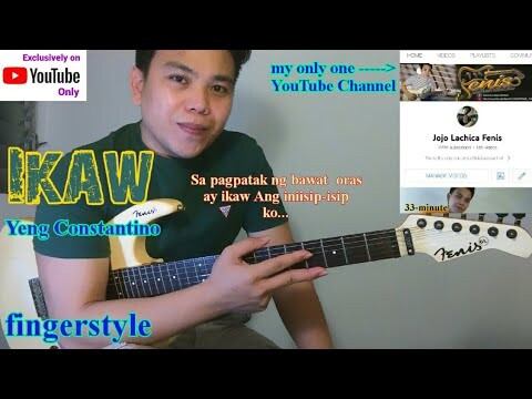 Ikaw Yeng Constantino Fingerstyle Guitar Cover