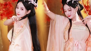 [Early Summer] Beautiful Hanfu Don't you see me dancing gracefully, a strand of black hair sighing