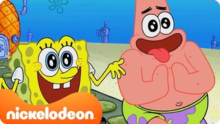 SpongeBob | Sandy Bereksperimen pada SpongeBob dan Patrick 🔬 | Nickelodeon Bahasa