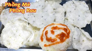 BÁNH PHỒNG TÔM- Chỉ 1 công thức với 1 loại bột làm ra 2 loại bánh phồng chiên giòn ngon cực dễ