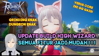 UPDATE BUILD HIGH WIZARD ANTI KENTANG LENGKAP SAMPE KE AKAR RAGNAROK ORIGIN