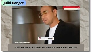 Raffi Ahmad Terkena Isu Boikot