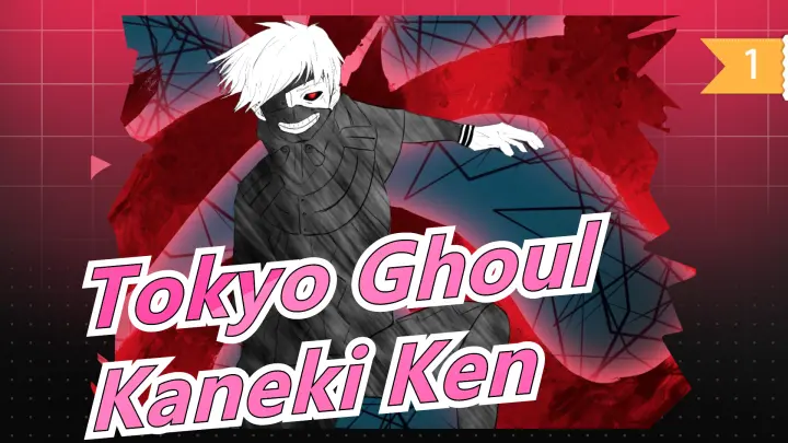 Tokyo Ghoul|Learn how to draw Kaneki Ken in Tokyo Ghoul in 5 minutes_1