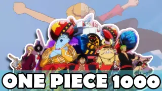 WE ARE!! One Piece Episode 1000 | Anime Reaction