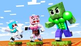 Monster School : WOLF vs BABY ZOMBIE - FUNNY STORY - Minecraft Animation