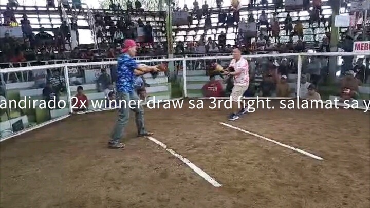 Bandirado draw sa 3rd fight nya. balagtas cockpit jan 29 2025