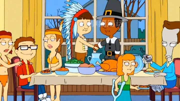 American Dad: When the adults are not at home, Roger becomes a warlord!