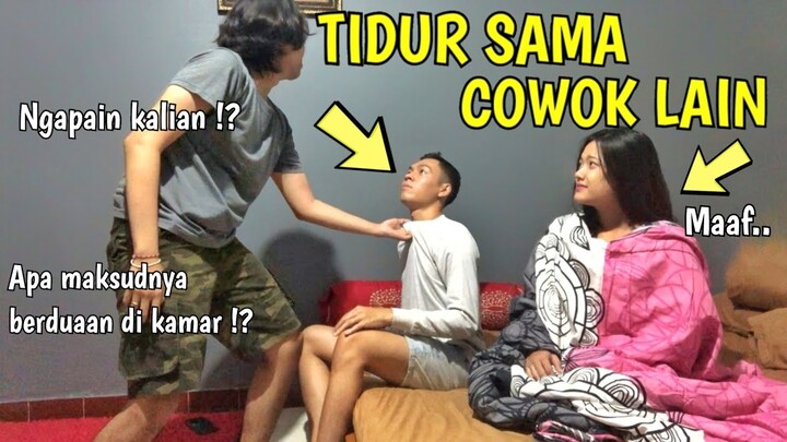 PRANK TIDUR SAMA COWOK LAIN !! KHRISNA SAMPE NGAMUK