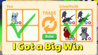 What People Trade For Neon Diamond Dragon | +GIVEAWAY | Roblox Adopt Me!