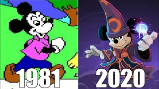 Evolution of Mickey Mouse in Games (4К) [1981-2020]