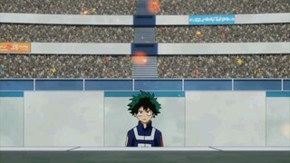 Deku đấu với Todoroki #myheroacademy