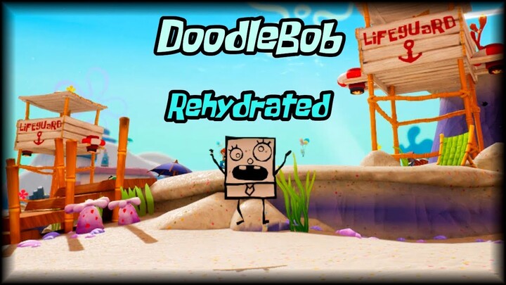 SpongeBob Battle for Bikini Bottom Rehydrated - DoodleBob Gameplay (Mod)