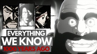 YHWACH VS THE GOTEI 13, 1000 YEARS AGO - Bleach: TYBW's SECRET History | EVERYTHING We Know So Far