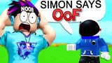 Trolling Another YouTuber in Roblox SIMON SAYS!!