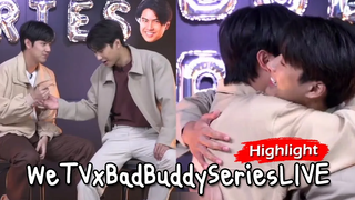 CUT Highlight OhmNanon โอมนนน LIVE WeTV x BadBuddySeries (21012022)