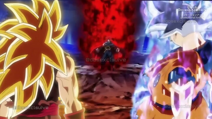 Super Dragon Ball Heroes Episode 48 Father & Son Team Up Vs Dark Demon king Demigra!!!