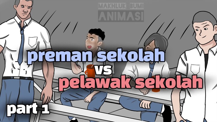 animasi sekolah - konflik dengan kakak kelas part1