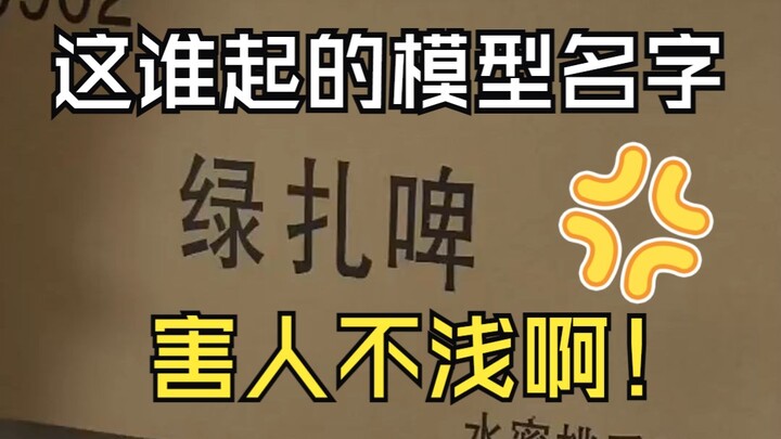 这破模型名字谁起的！今天可把我害惨了好吧！！！