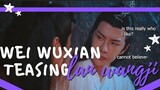 wei wuxian teasing lan wangji | the untamed 陈情令