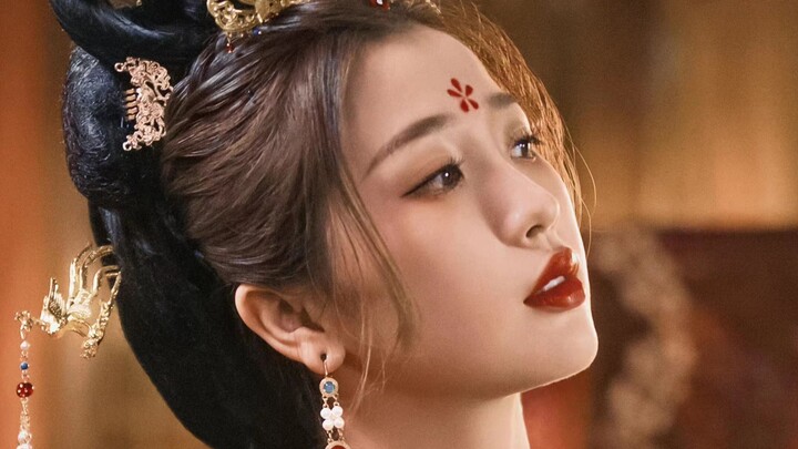 Bạn chưa thấy Yu Shuxin mà bạn thích đâu. Cô ấy trông thật xinh đẹp trong chiếc váy đỏ đó! Từ một cô