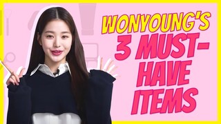 IVE Wonyoung 3 Must Have Items That She Can’t Live Without