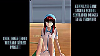 KOMPILASI GAME SAKURA SCHOOL SIMULATOR DENGAN EFEK KEREN DAN TERBARU!! JEDAG JEDER BOS!!