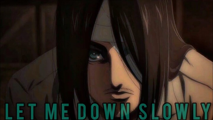 Attack on Titan [AMV] Let me down slowey