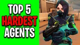 Top 5 Hardest Agents to Play in Valorant